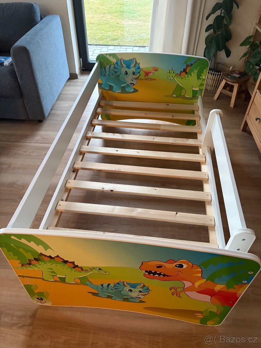 Dětská postel dinosaurus