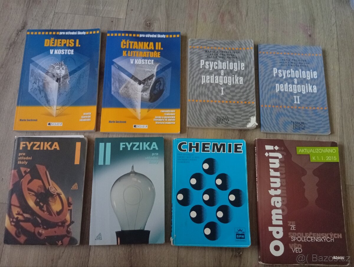 Prodám učebnice na SŠ