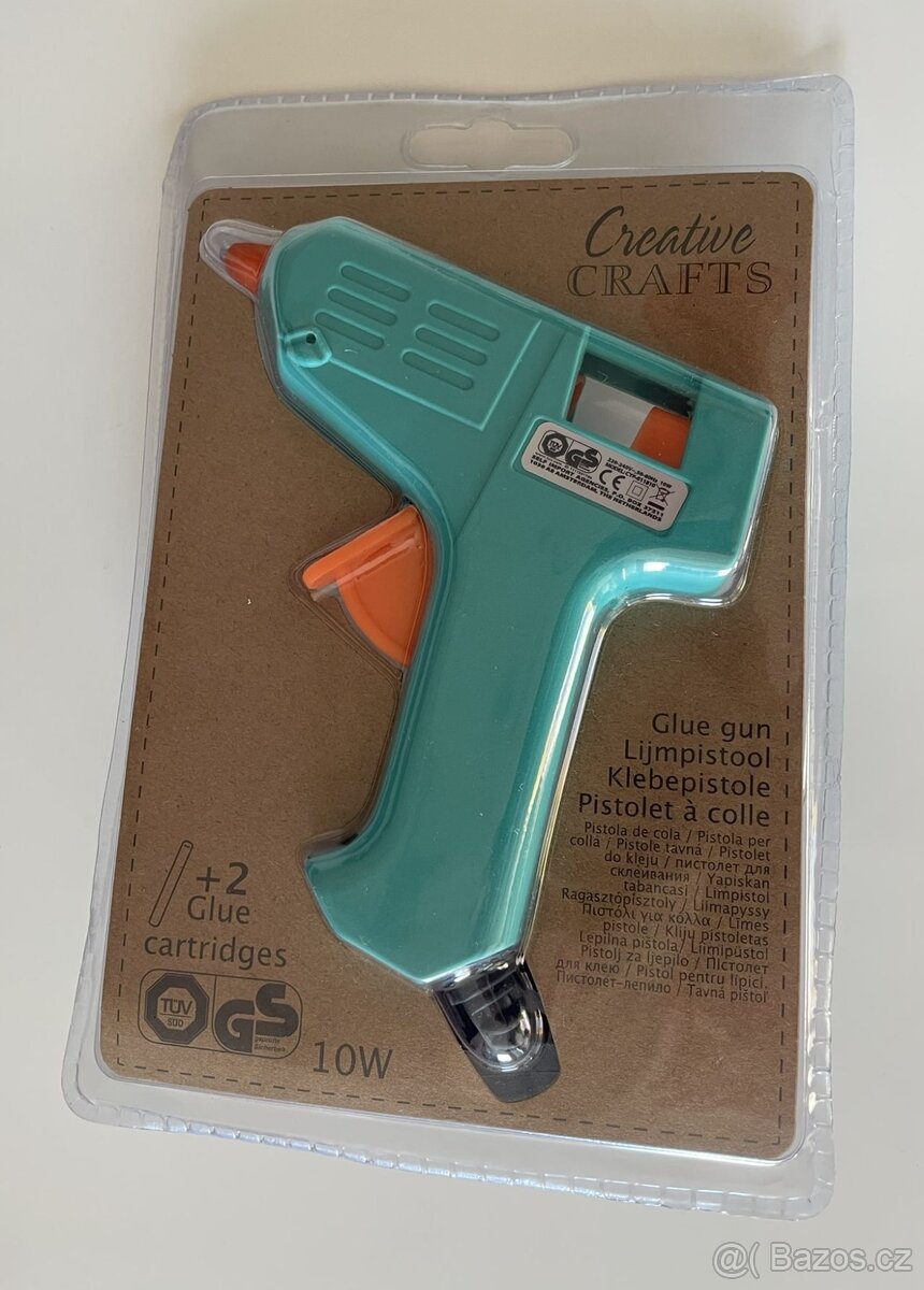 Creative Crafts tavná pistole 10W - tyrkysová