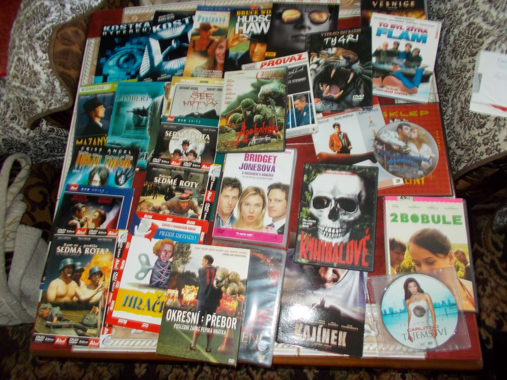DVD filmy 30 ks