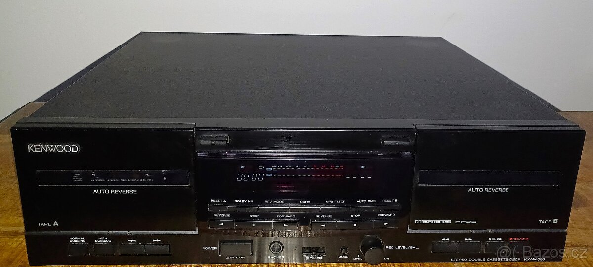 Prodám Kenwood KX-W4080 dvojitý kazetový stereo magnetofon