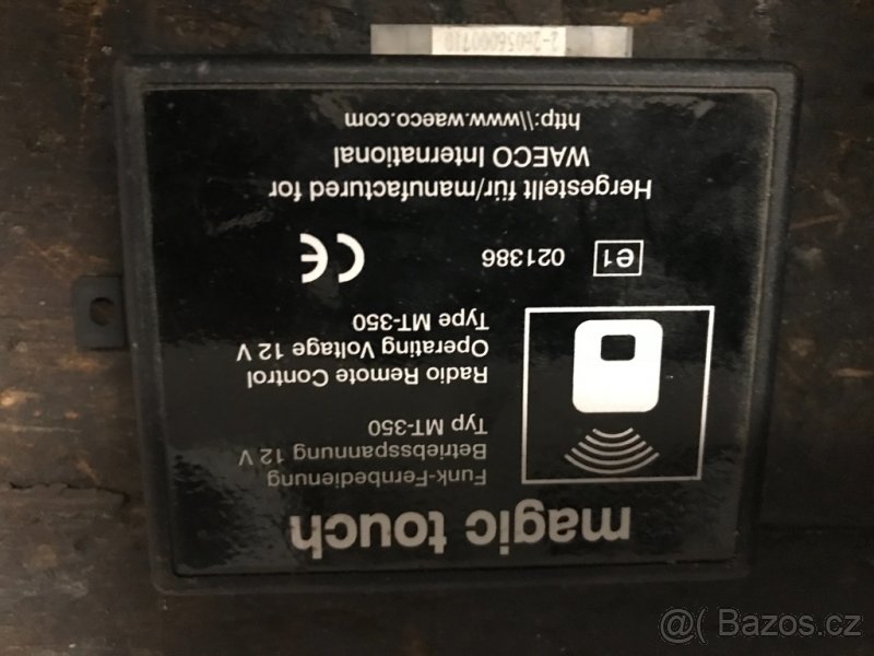 Řídící jednotka centrál