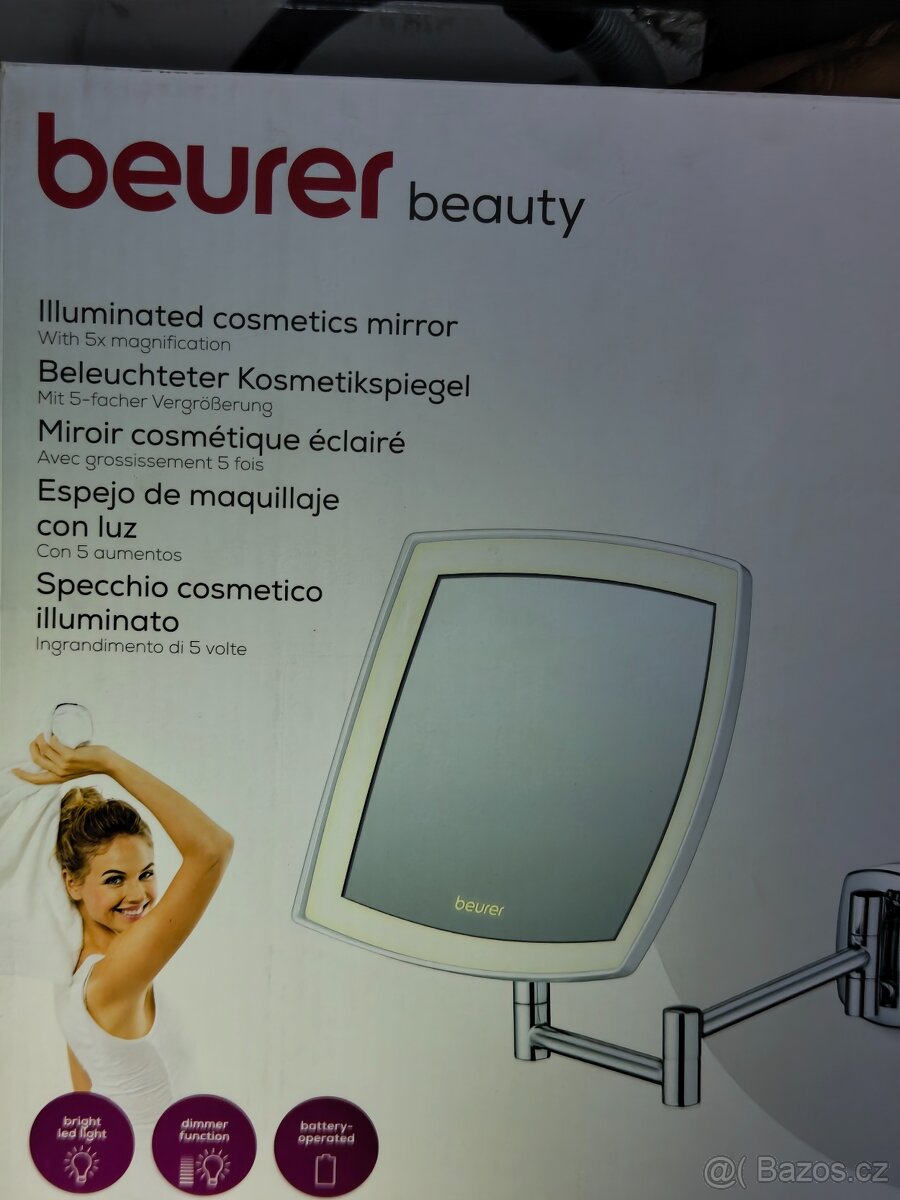 Kosmetické zrcátko - Beurer BS 89 - nové
