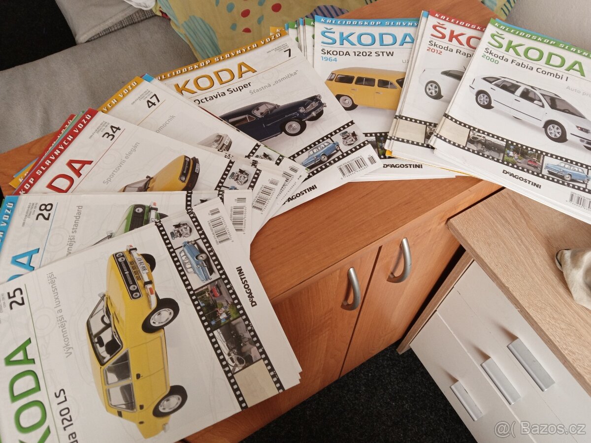 Prodám modely vozů Škoda 1/43