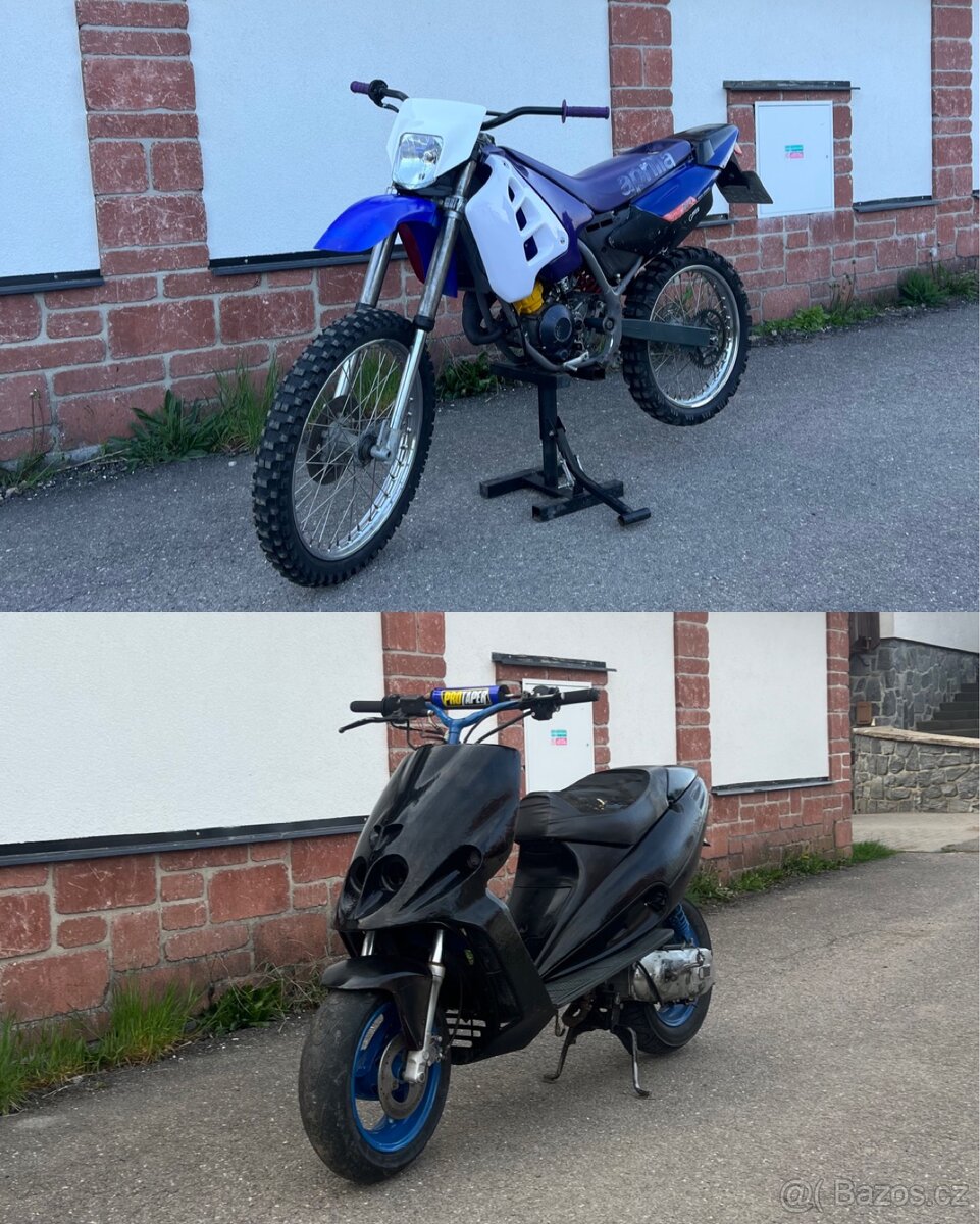 Aprilia RX 50 s TP + Phantom F12 1995 Bez TP