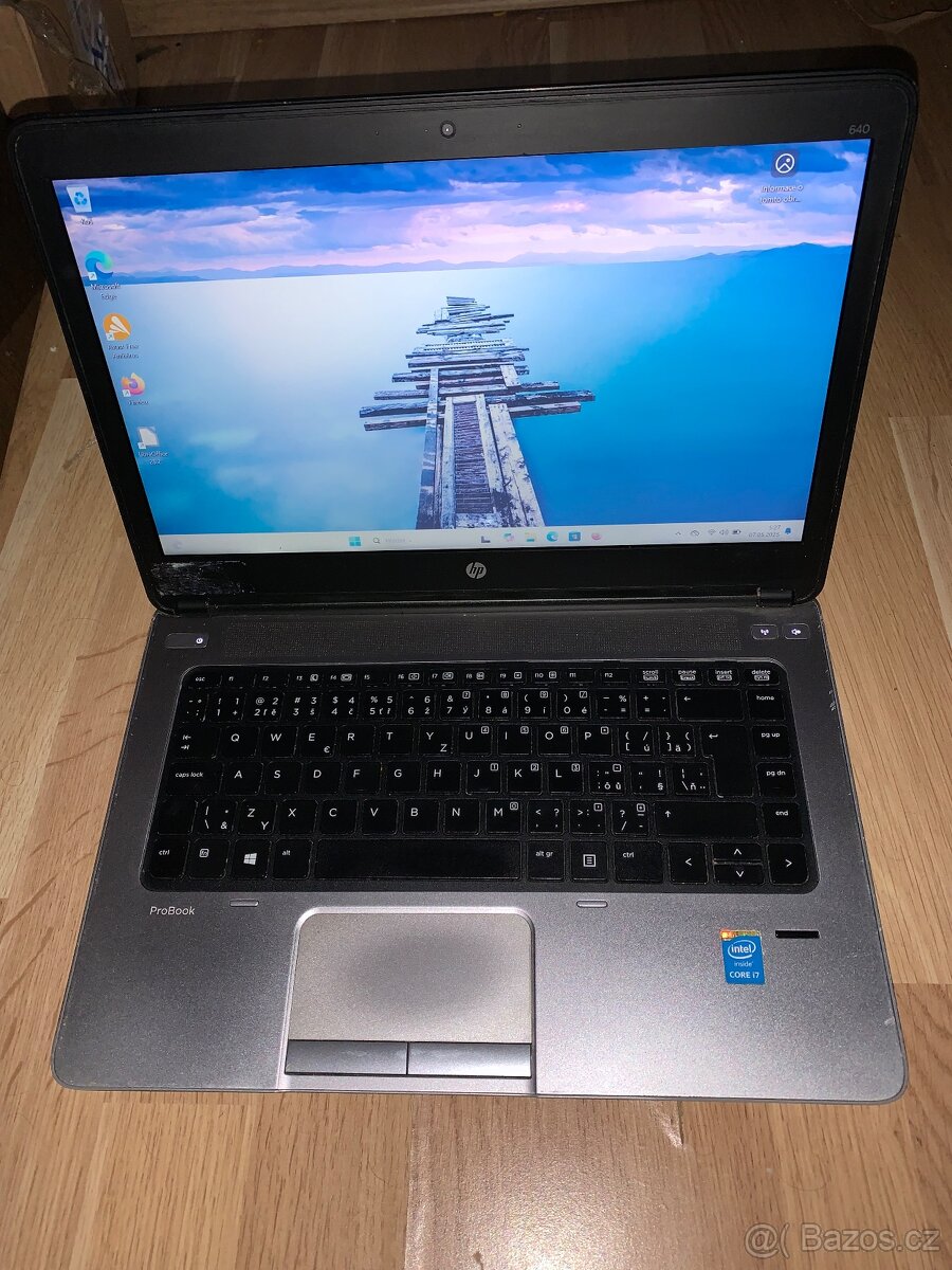 Výkonný HP ProBook 640 G1 – i7, 12 GB RAM, 500 GB SSD – Wind