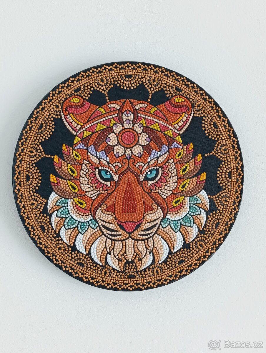 Diamantový obraz Lion 30cm