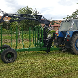Vyvážečka dřeva za traktor