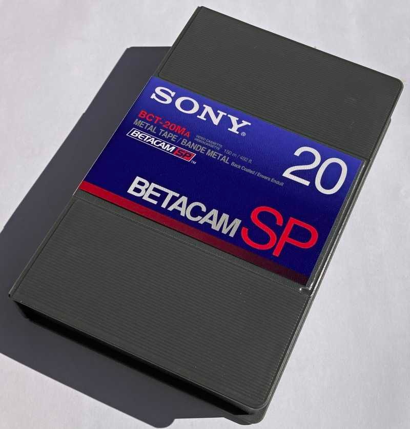 Prodám novou kazetu Betacam SP