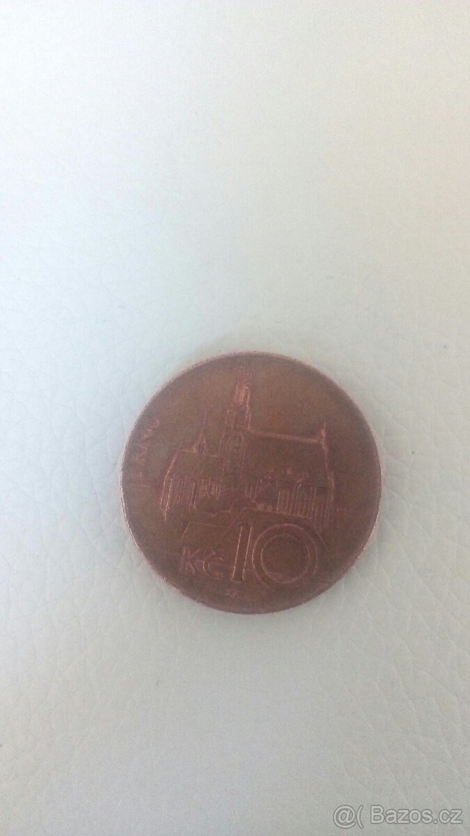 Mince 10 kč
