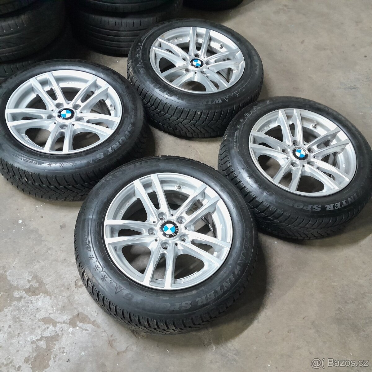 Prodám alu kola 5x120 R16 zimní