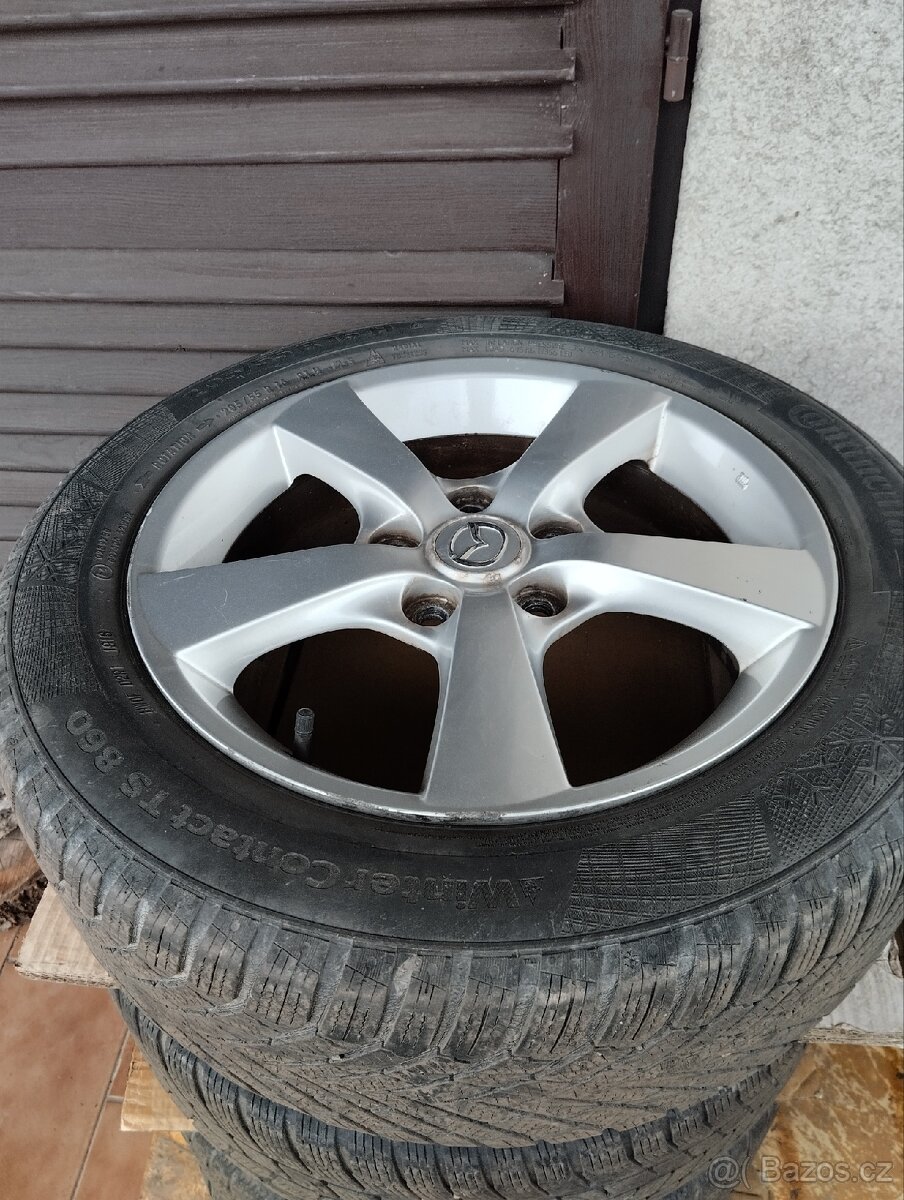 ALU disky, zimní pneu, 205/55/R16