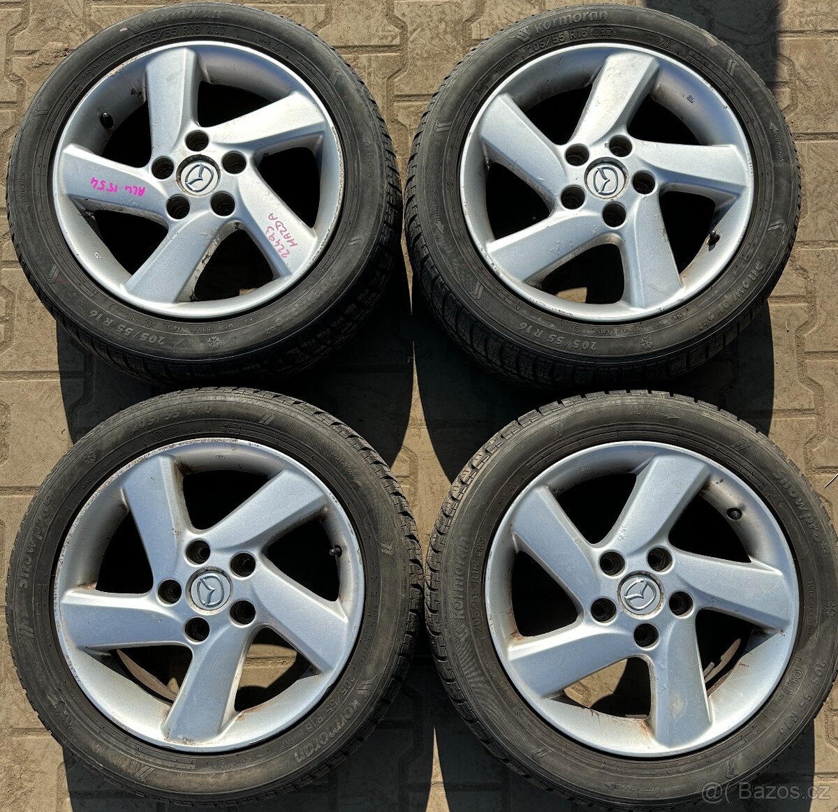 Prodám ALU kola Mazda č. 1554