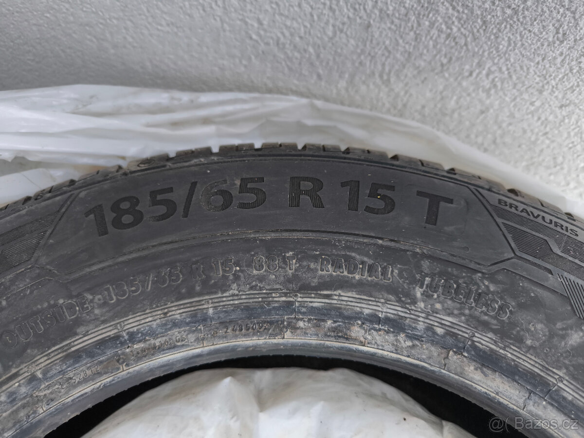 4x letní pneu 185/65 R 15 T