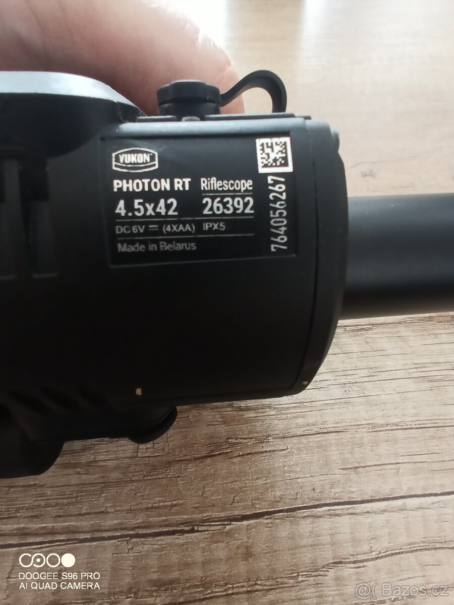 YUKON PHOTON RT 4.5x42 + přísvit Pulsar 940