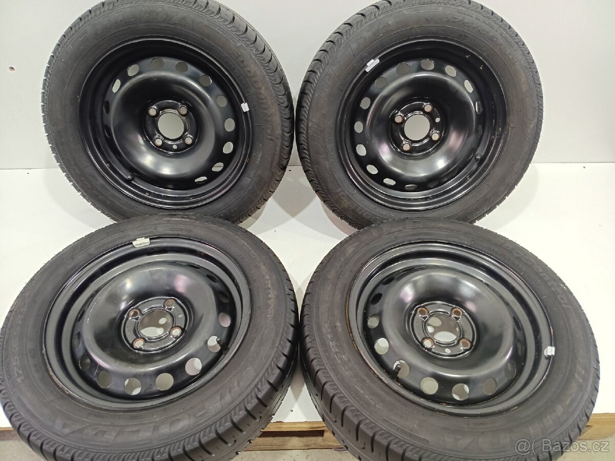 Letní kola Renault 4x100 R14 pneu 175/65/14/Fulda