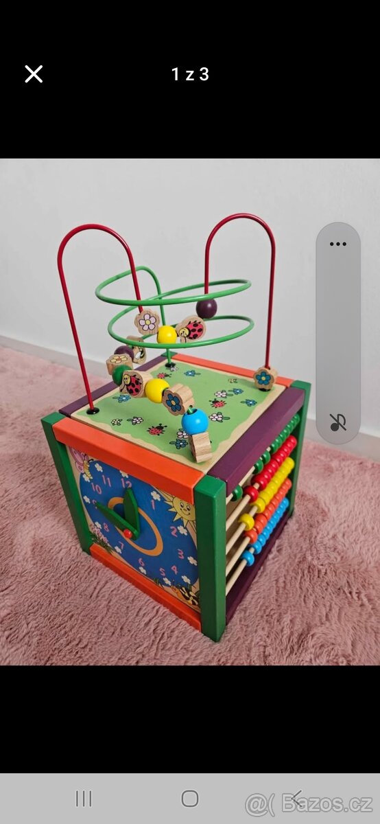 Didaktická kostka barevná