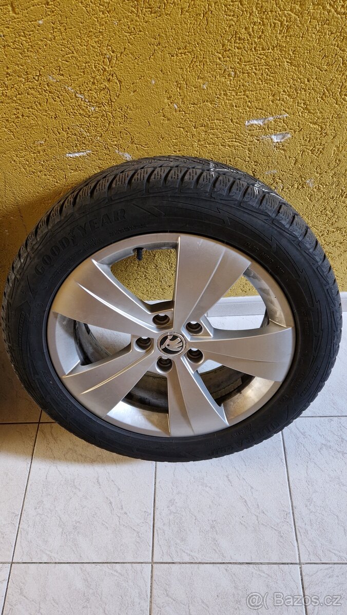 Originální ALU kola Škoda Superb 17"