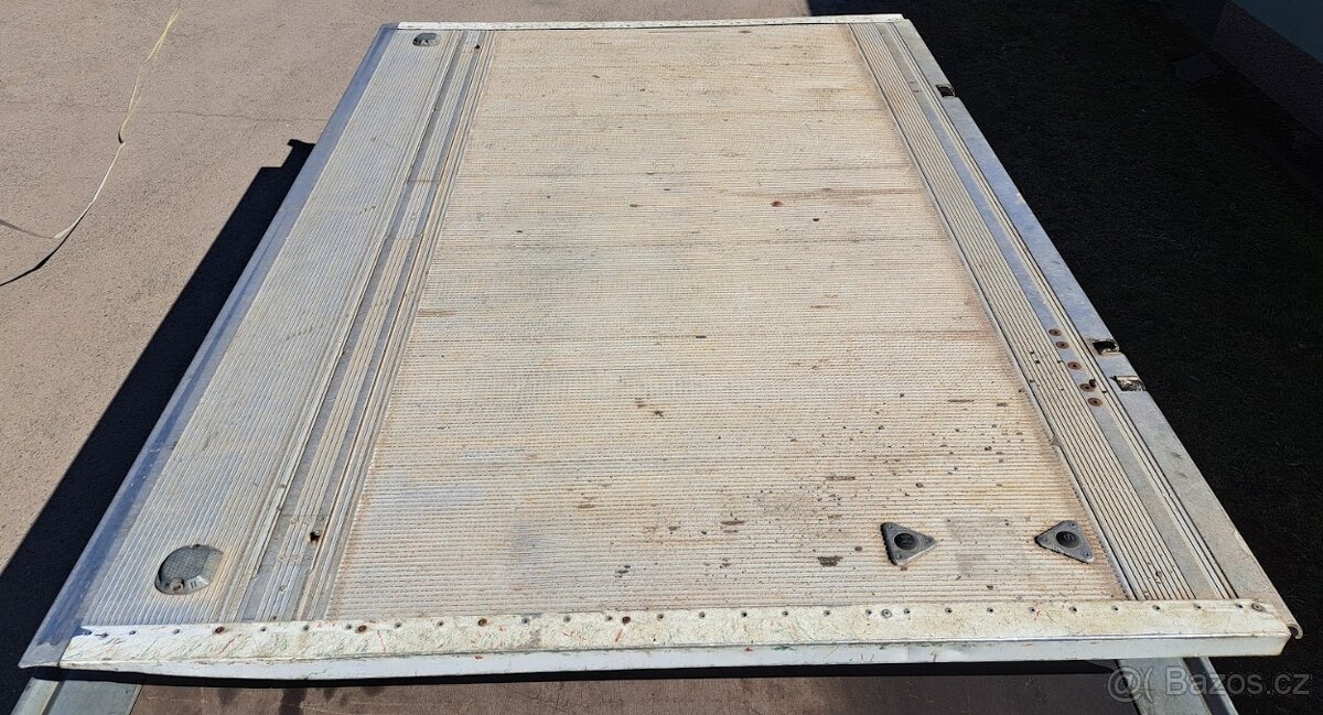 Prodám hliníkovou platformu na plošinu čelo Bär BC 1000S2