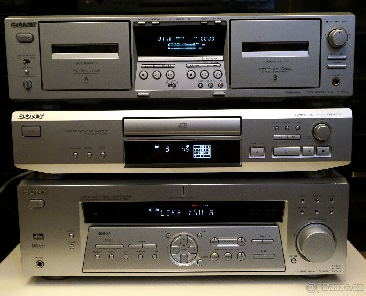 SONY HIFI SESTAVA II.