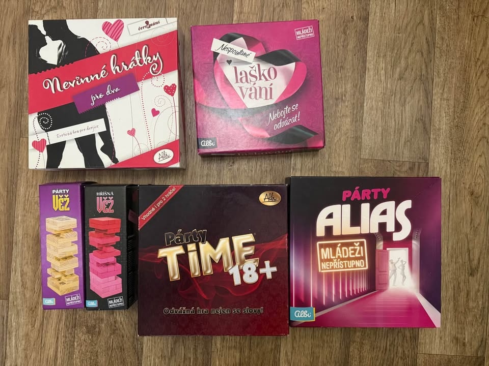 Nespoutané laškování desková hra