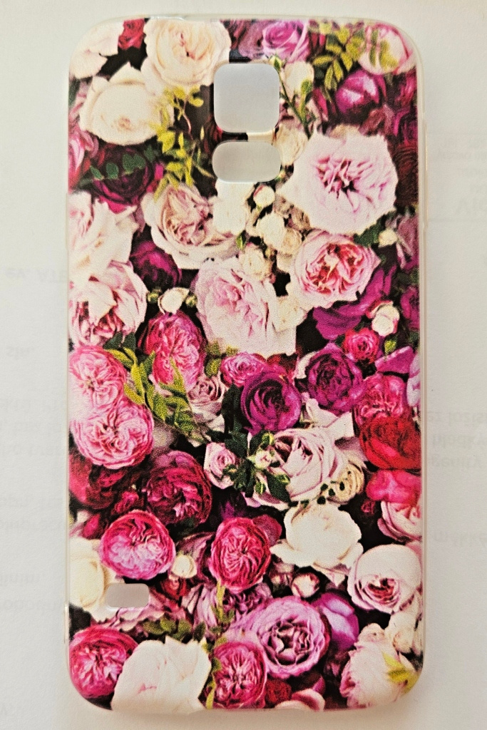 Pouzdro na Samsung Galaxy S5 - růže