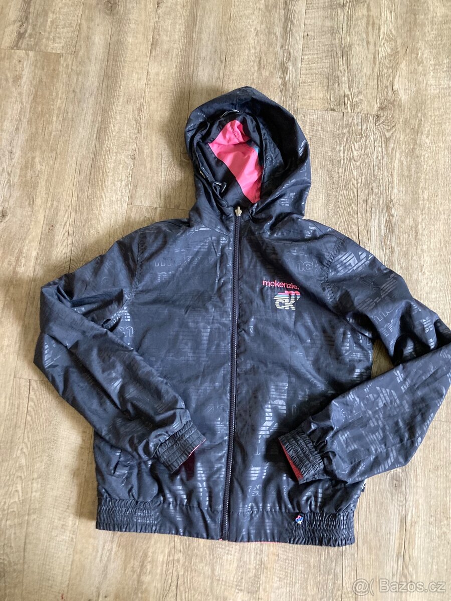 Oboustranná bunda velikost 164 cm