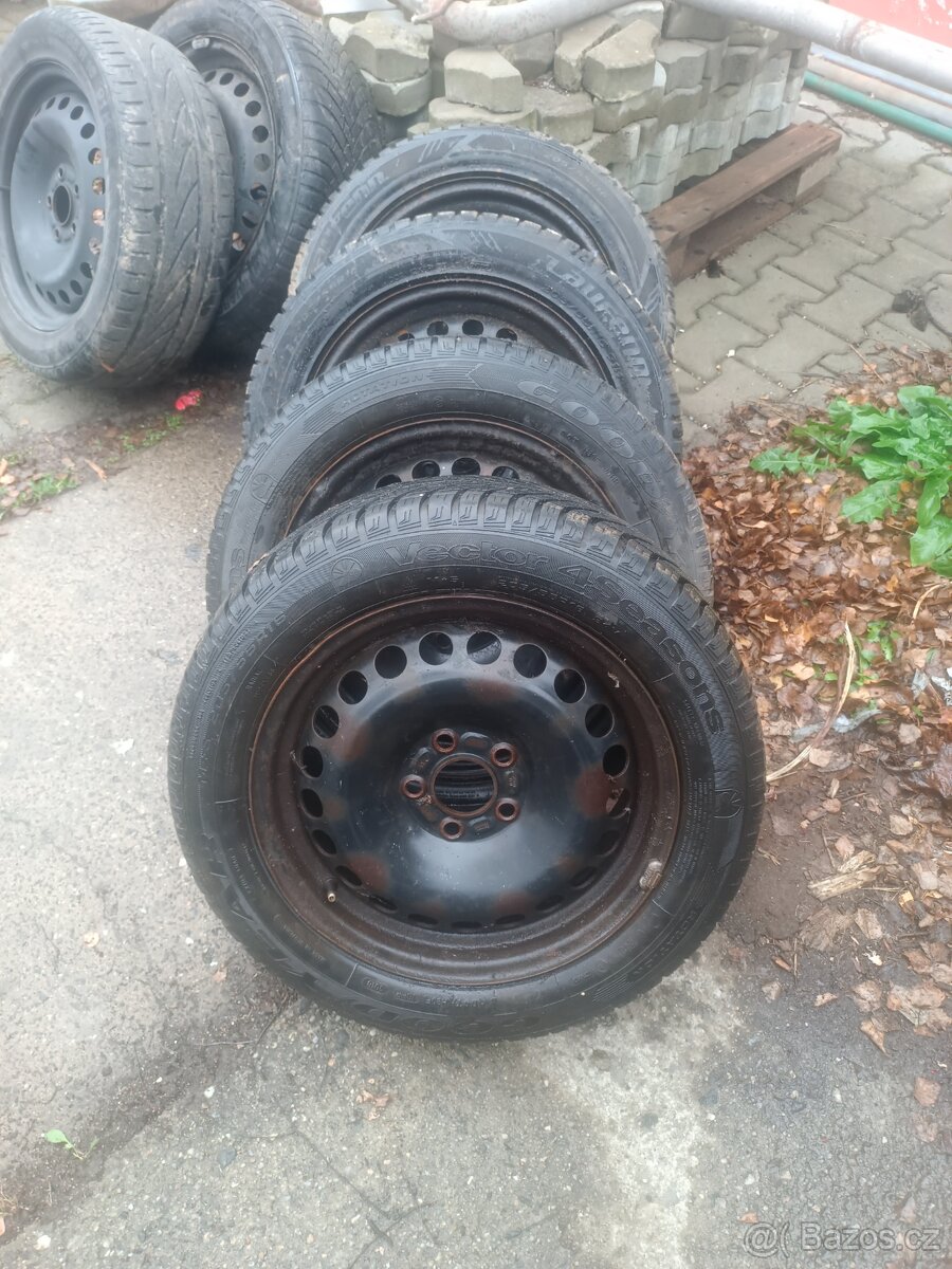 Zimní sada na plechu 5x108 Ford Mondeo mk3
