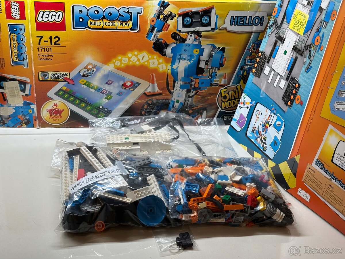 Lego 17101 - Robot BOOST Tvořivý box s nářadím, Education