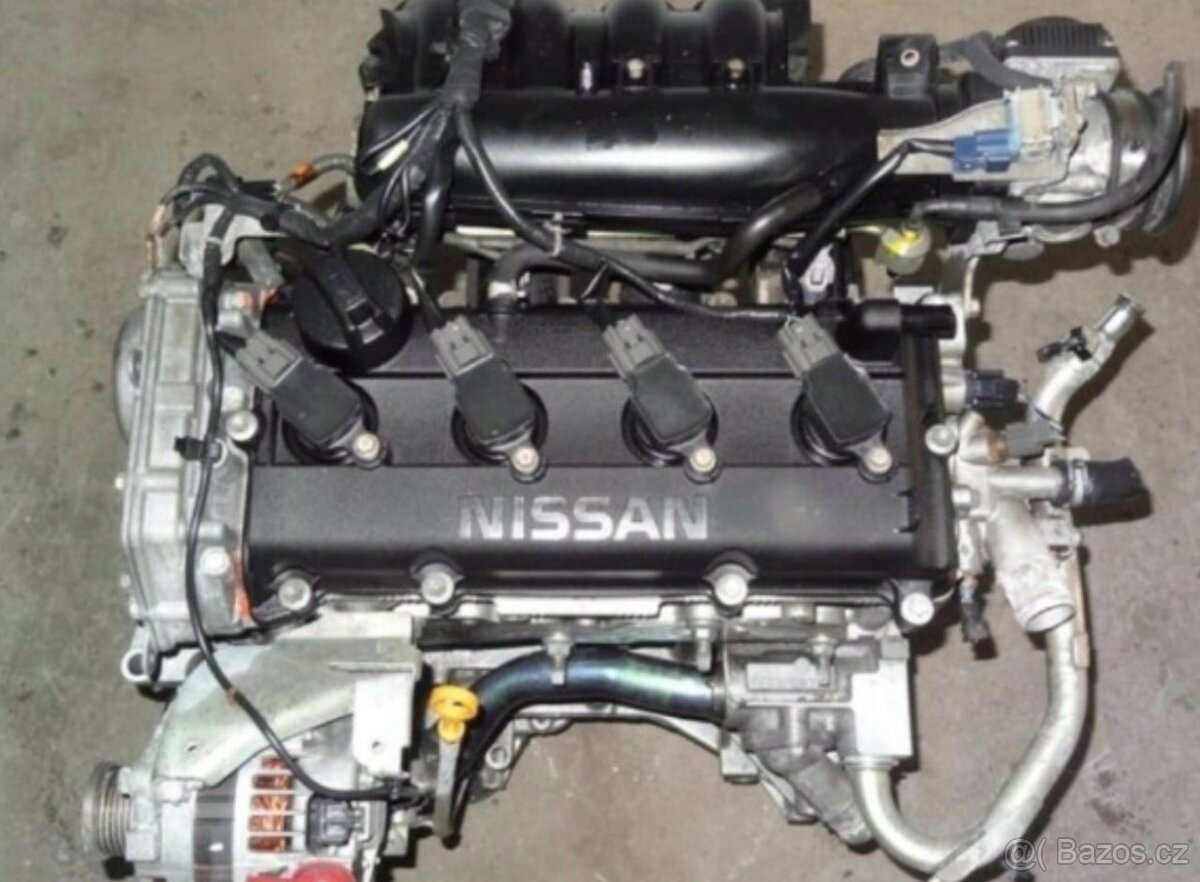 motor kompl Nissan Xtrail Primera QR20 2.0 benzín