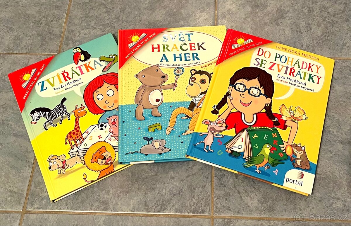 První čtení Zvířátka, pohádky, hračky