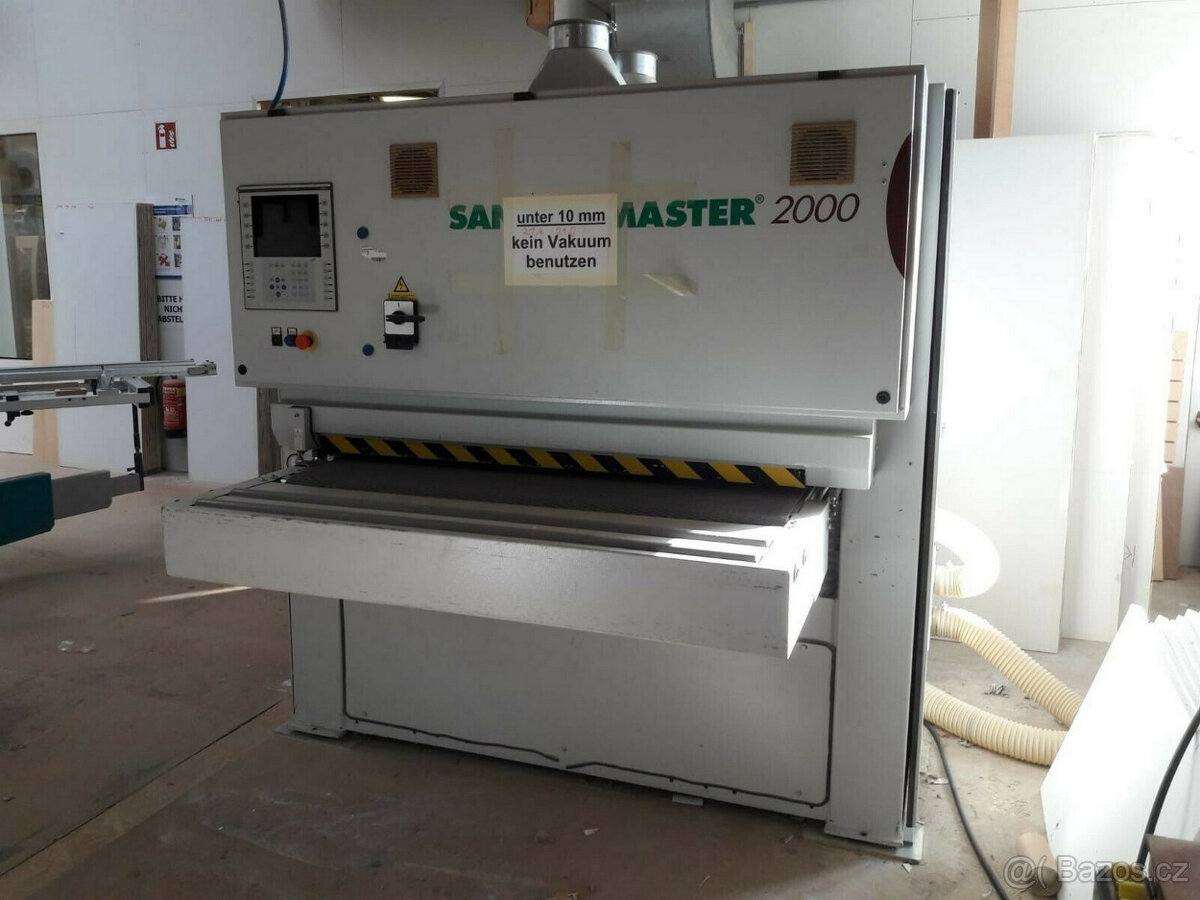 Pásová bruska Sandingmaster s šířkou pásu 1350 mm