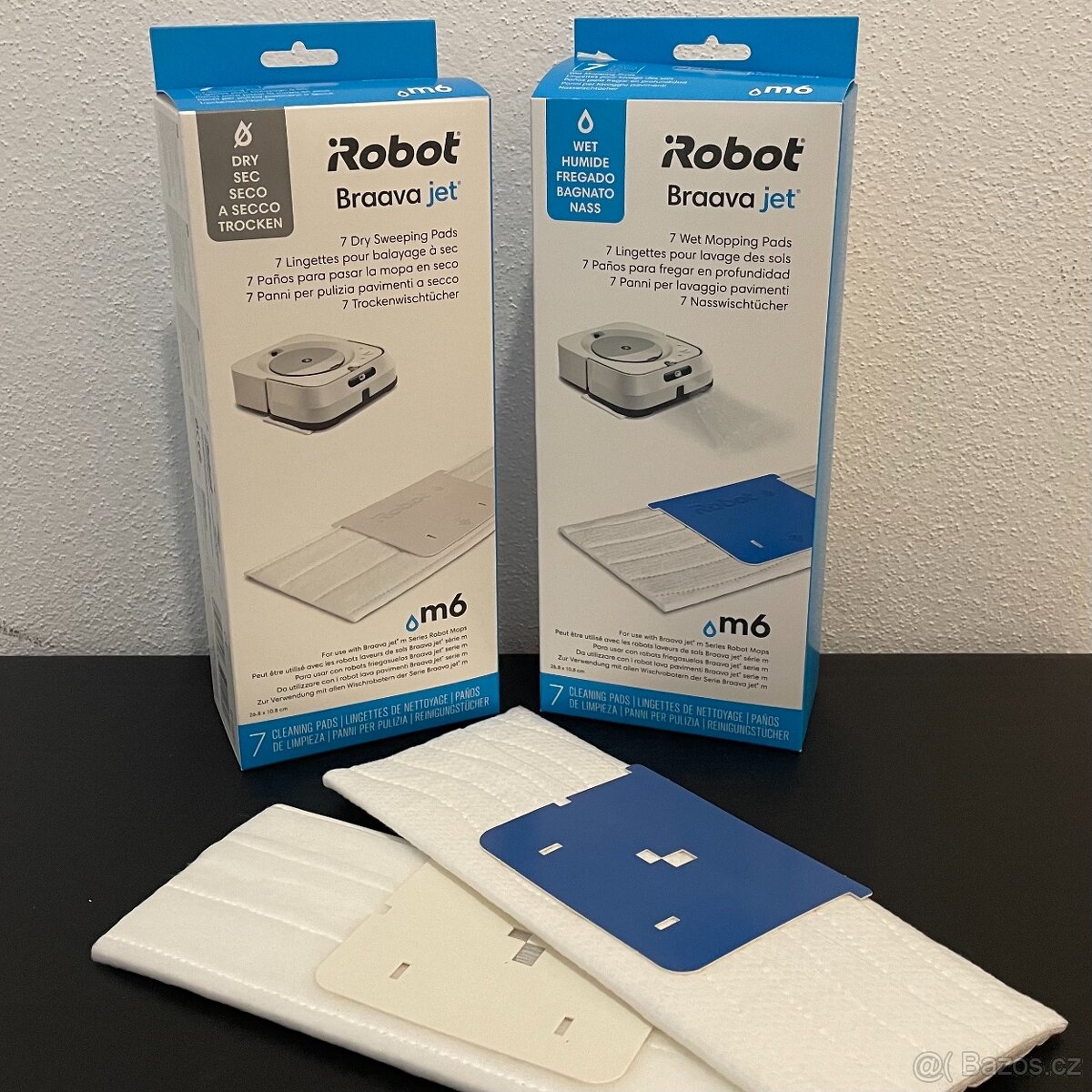 ORIGINÁL jednorázové mopovací podložky iRobot Braava jet m6