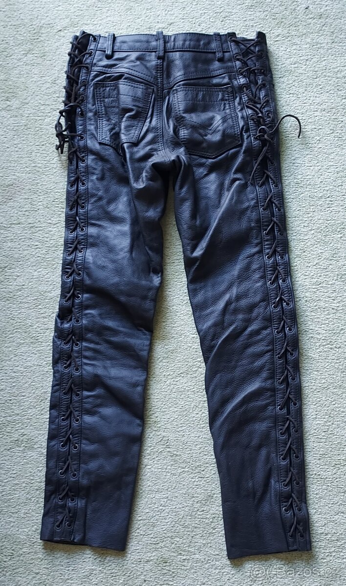 Dámské kožené kalhoty