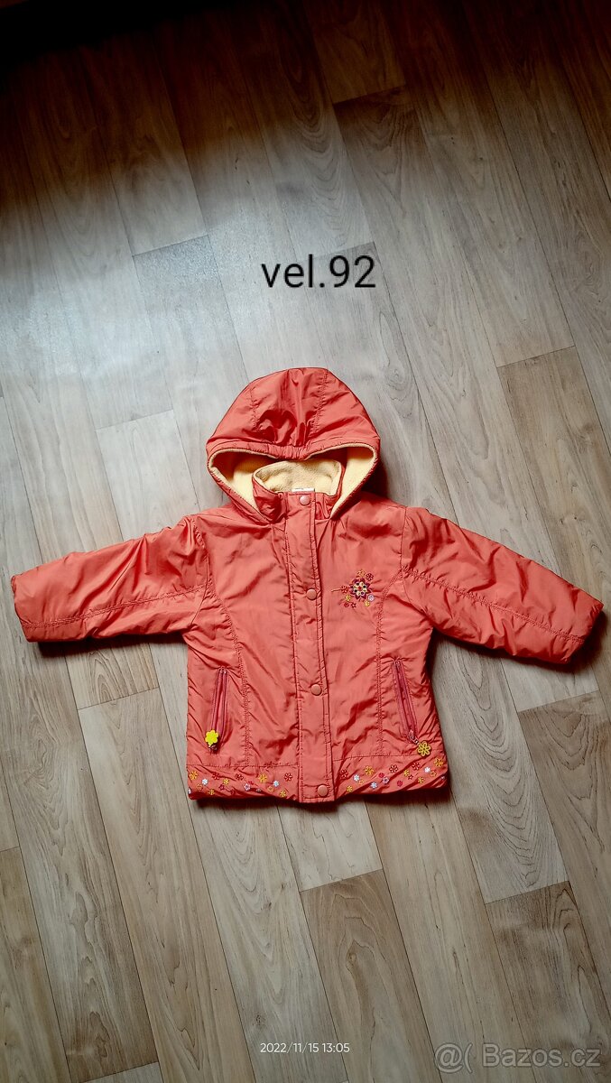Dívčí zimní bunda, vel.92