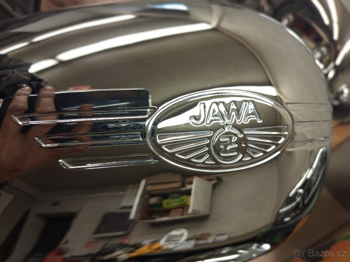 Nádrže Jawa - chrom