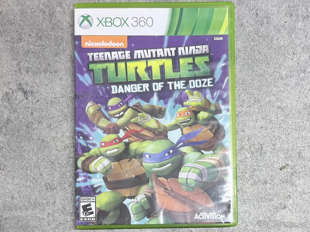 - Xbox360 hra Teenage Mutant Ninja Turtles -