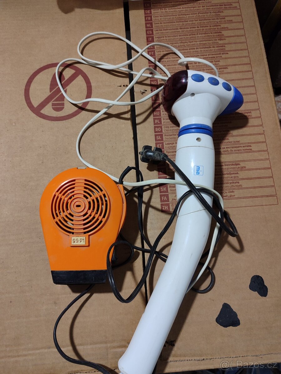 Retro fén a infra lampa