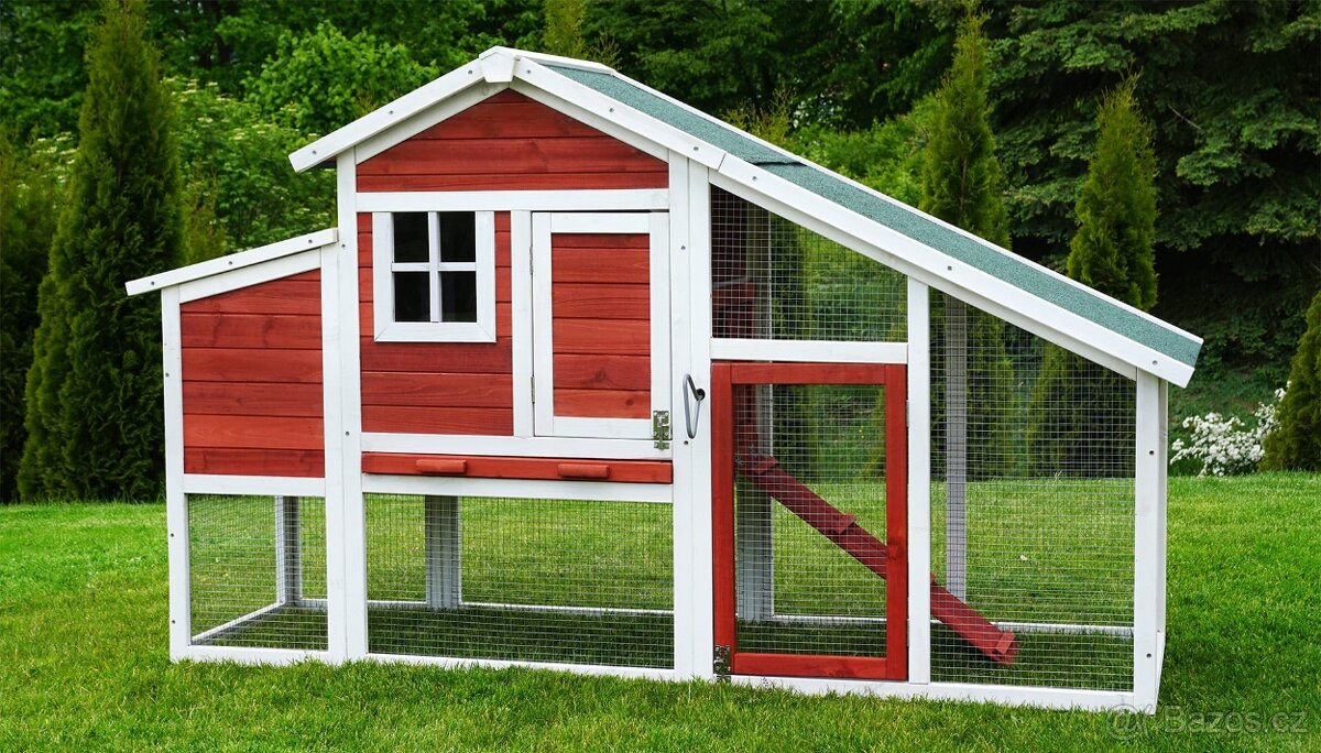 Kurník pro slepice s výběhem KK32