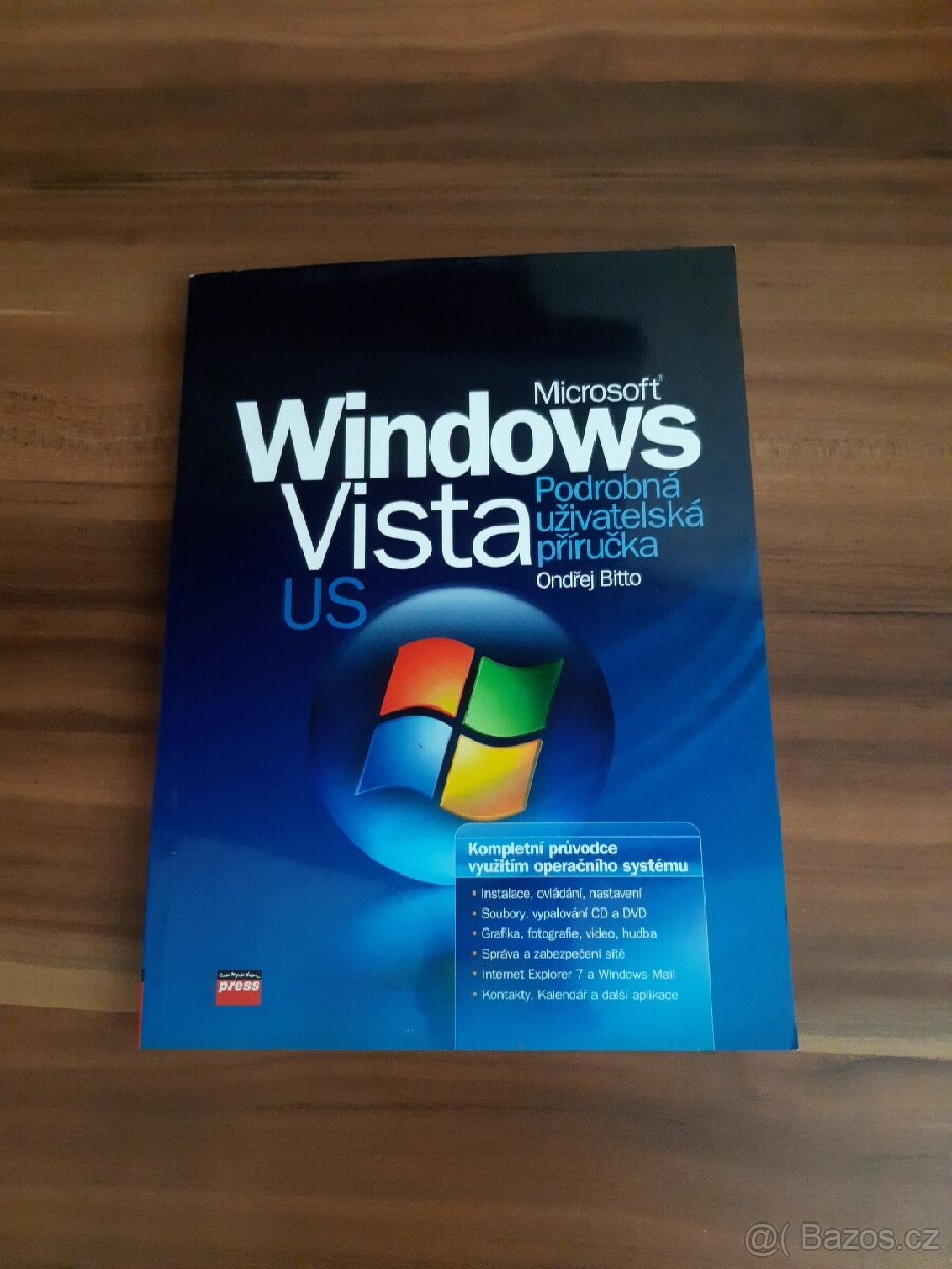 Kniha MS Windows Vista - Podrobná uživatelská příručka