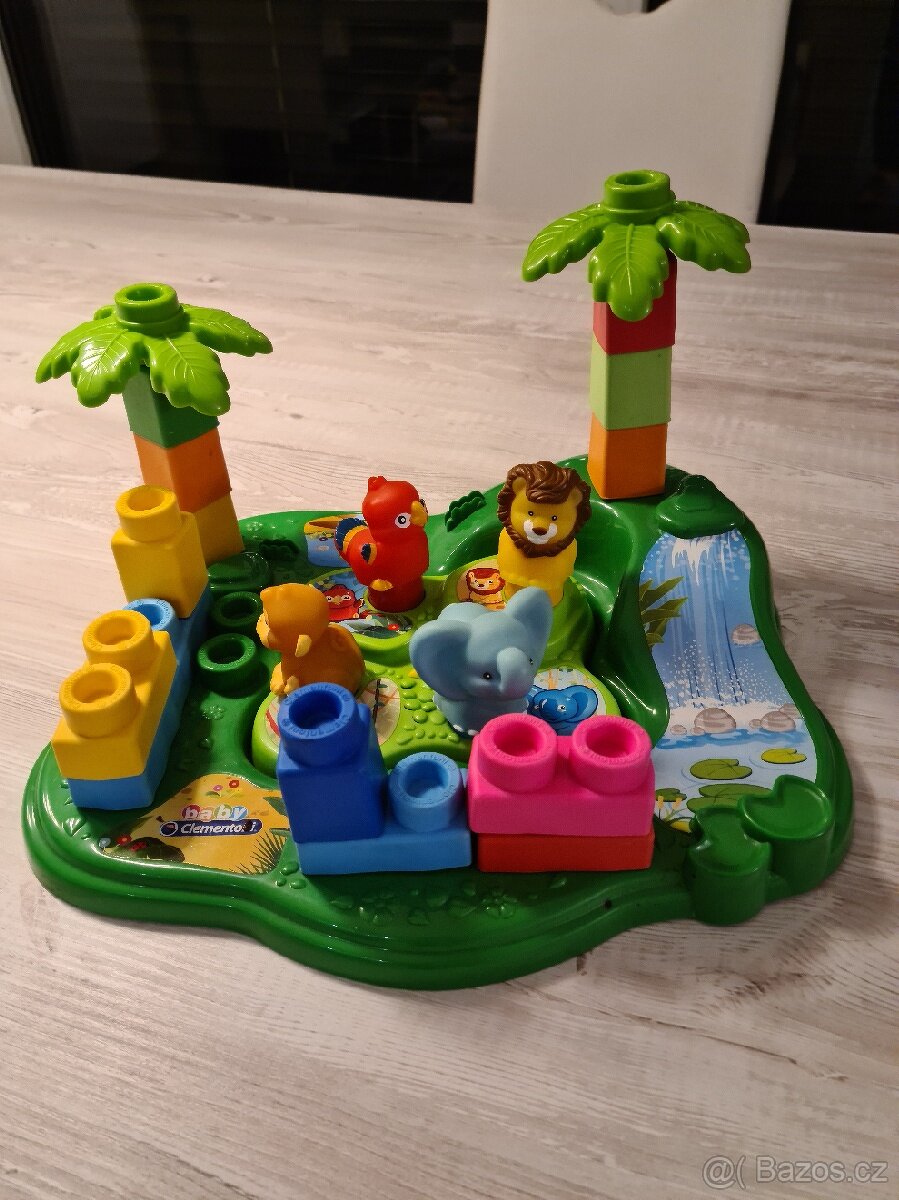 Dětská skládačka lego-džungle pro nejmenší