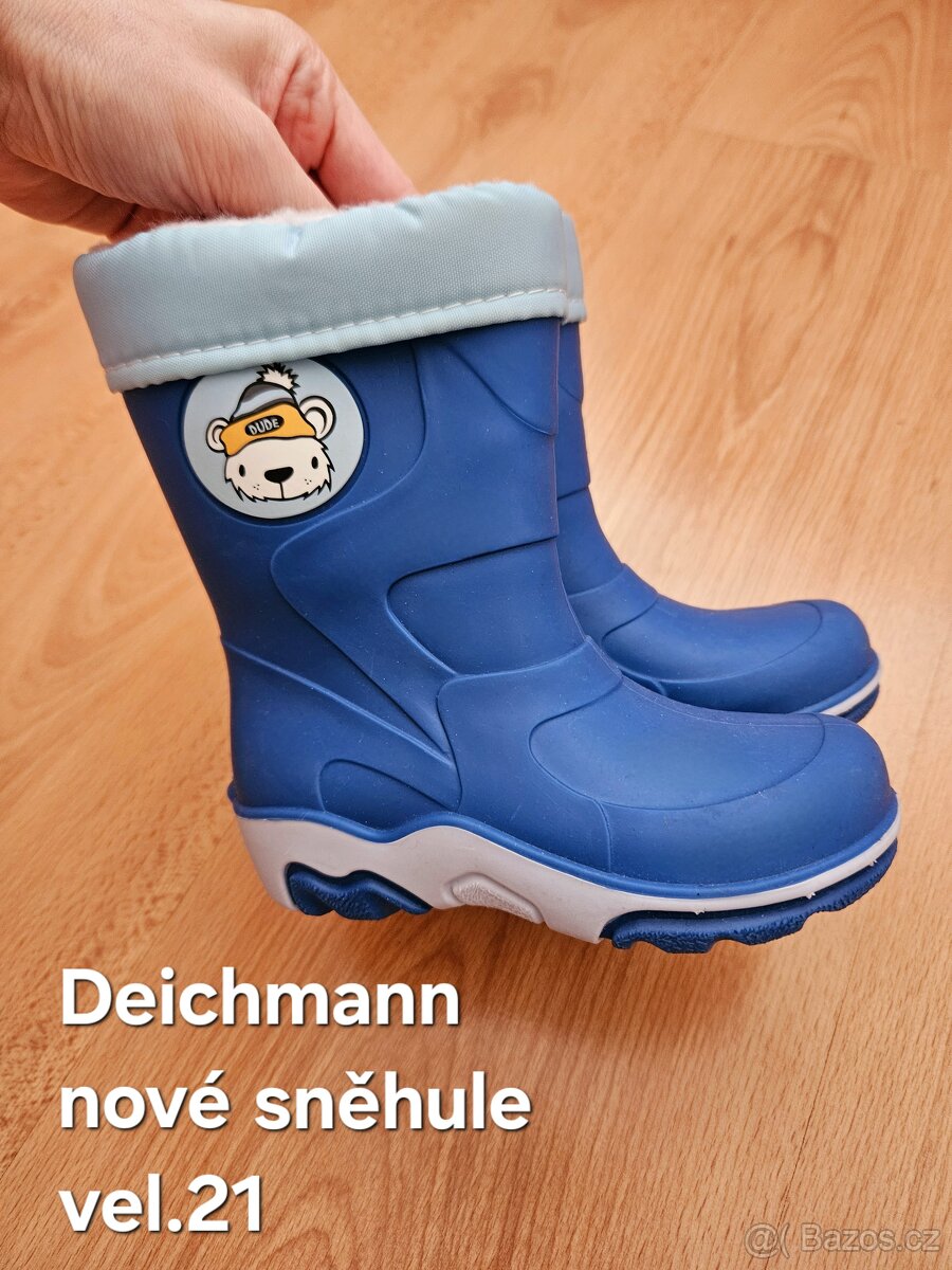 Nové dětské zimní sněhule Deichmann vel.21