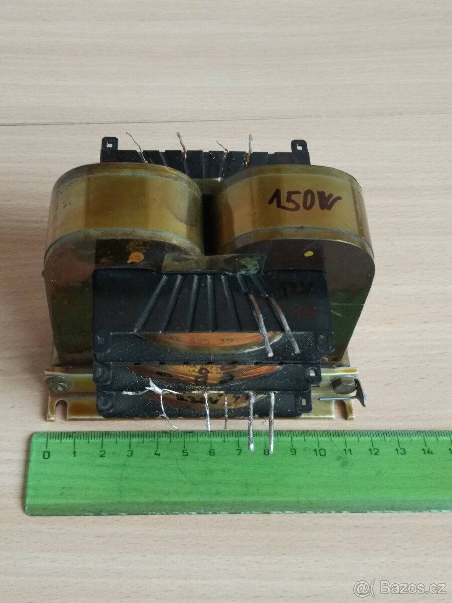 150W trafo, jádro 2xC