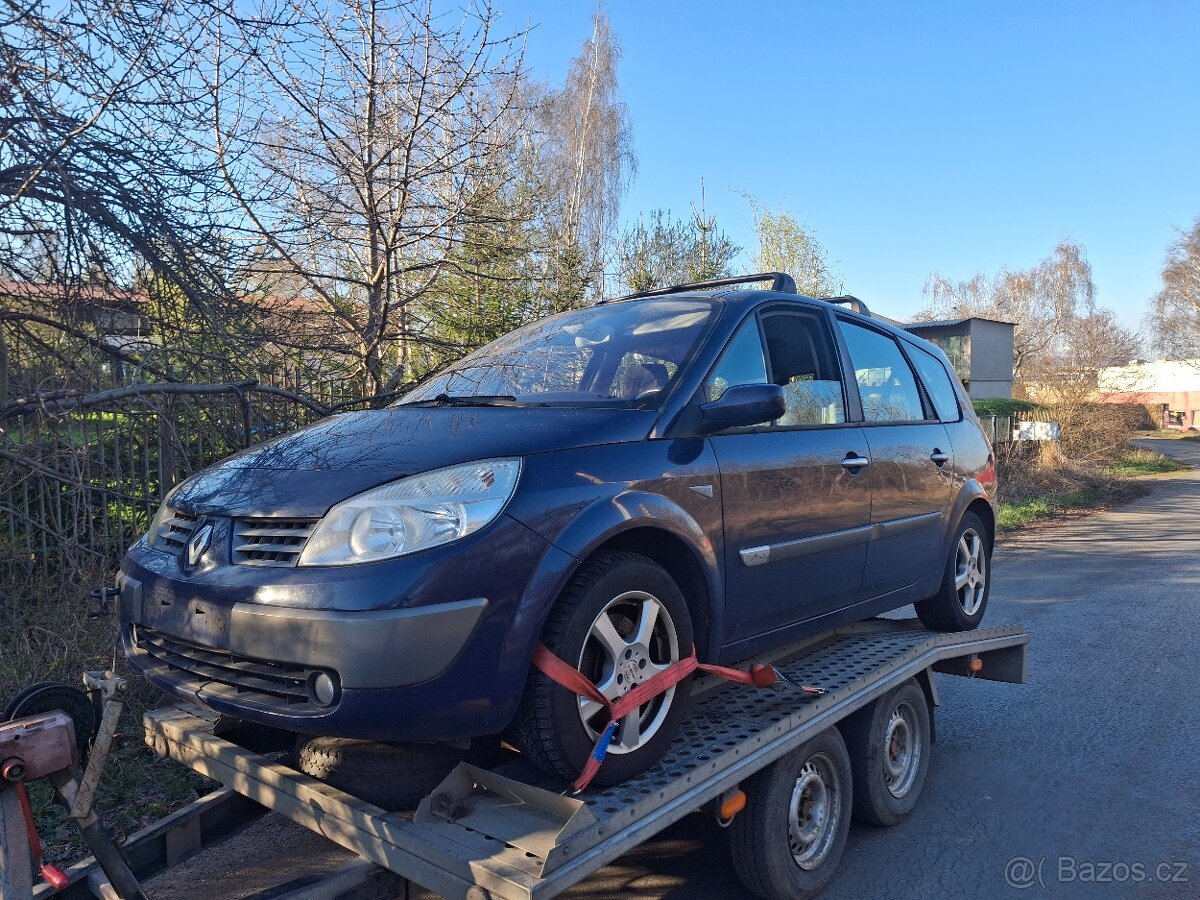 Čelní okno renault grand scenic