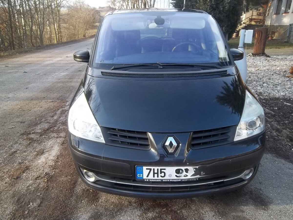 v česku nový ESPACE grand IV.,rv.2009,2.Dci.175k,192000km