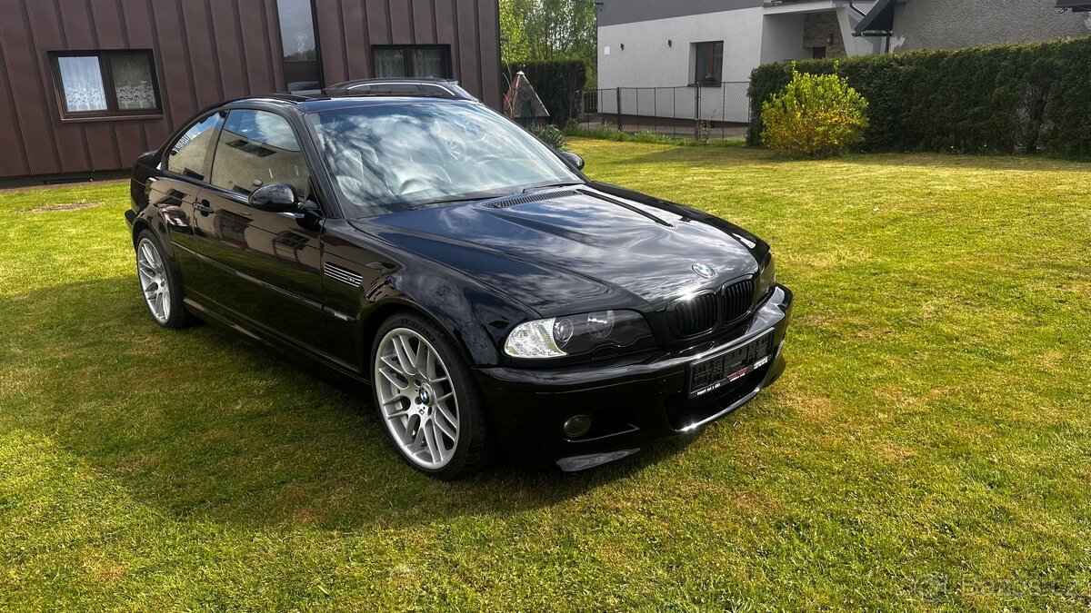 BMW M3 E46 Coupé 3.2i 343 PS – Manuál, originál, 137tkm