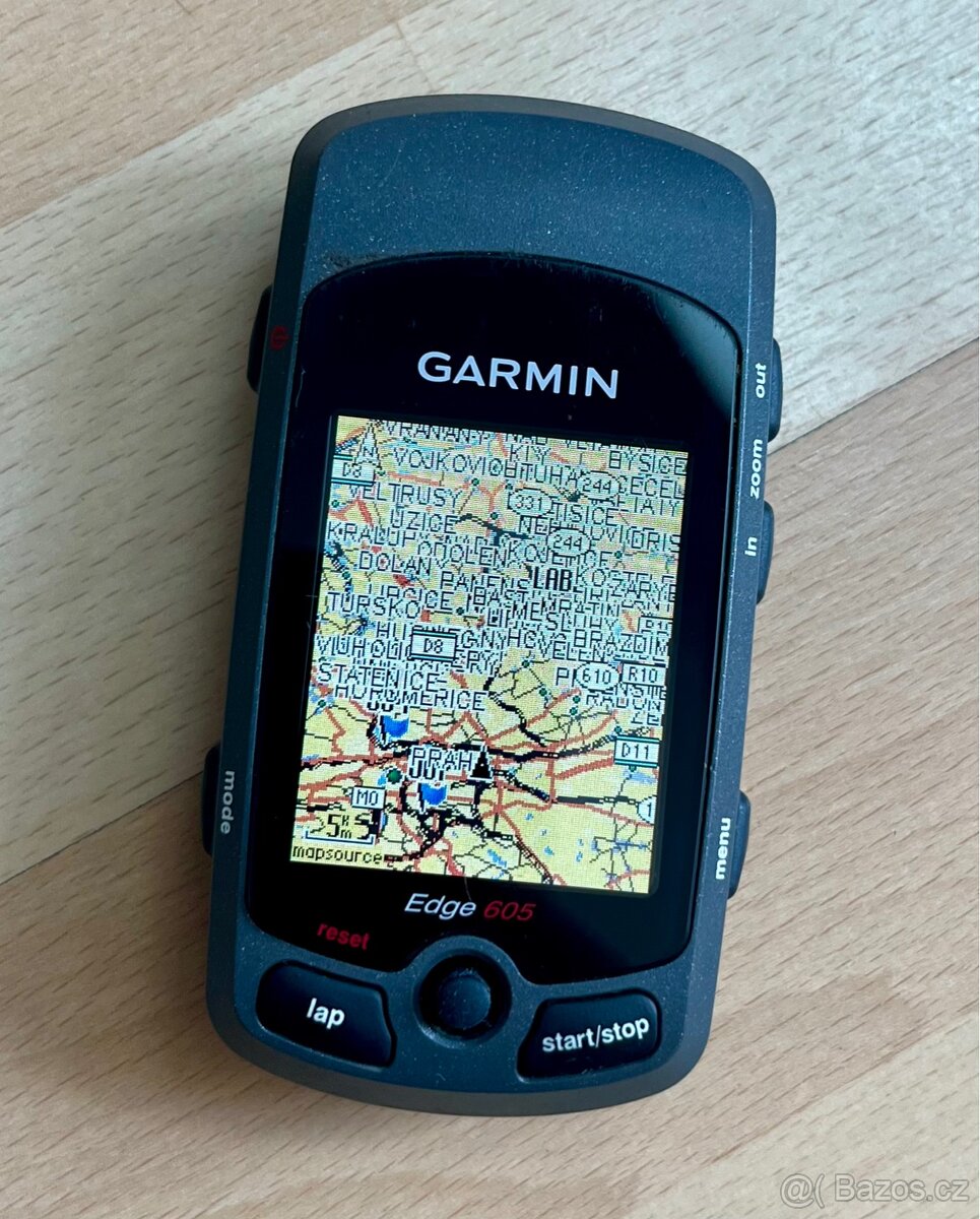 Cyklonavigace Garmin Edge 605
