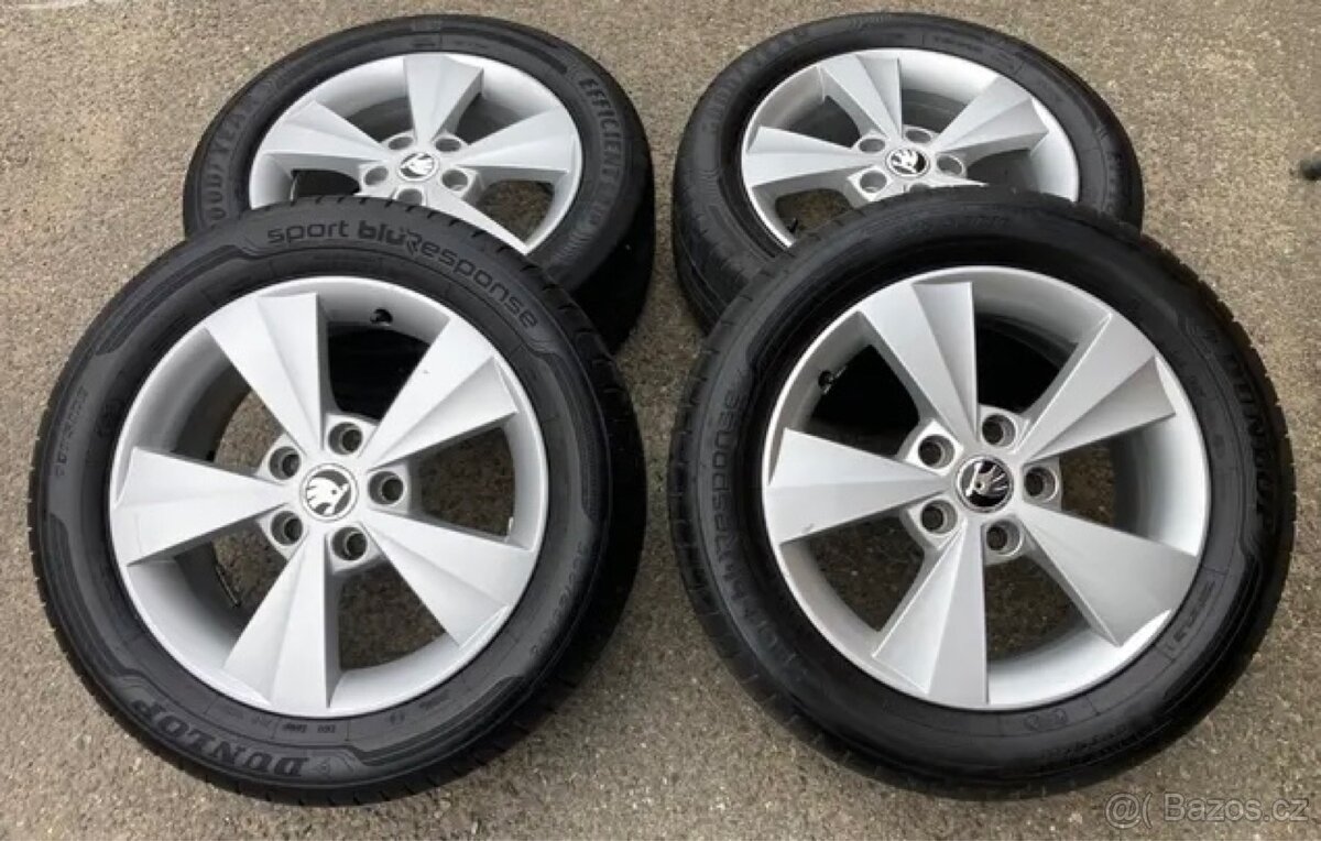 Skoda alu 5x112 r16 5ks