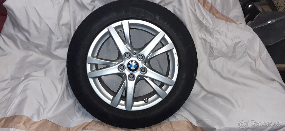 ALU kola 16 4ks zimní pneu 205/60 R 16 BMW