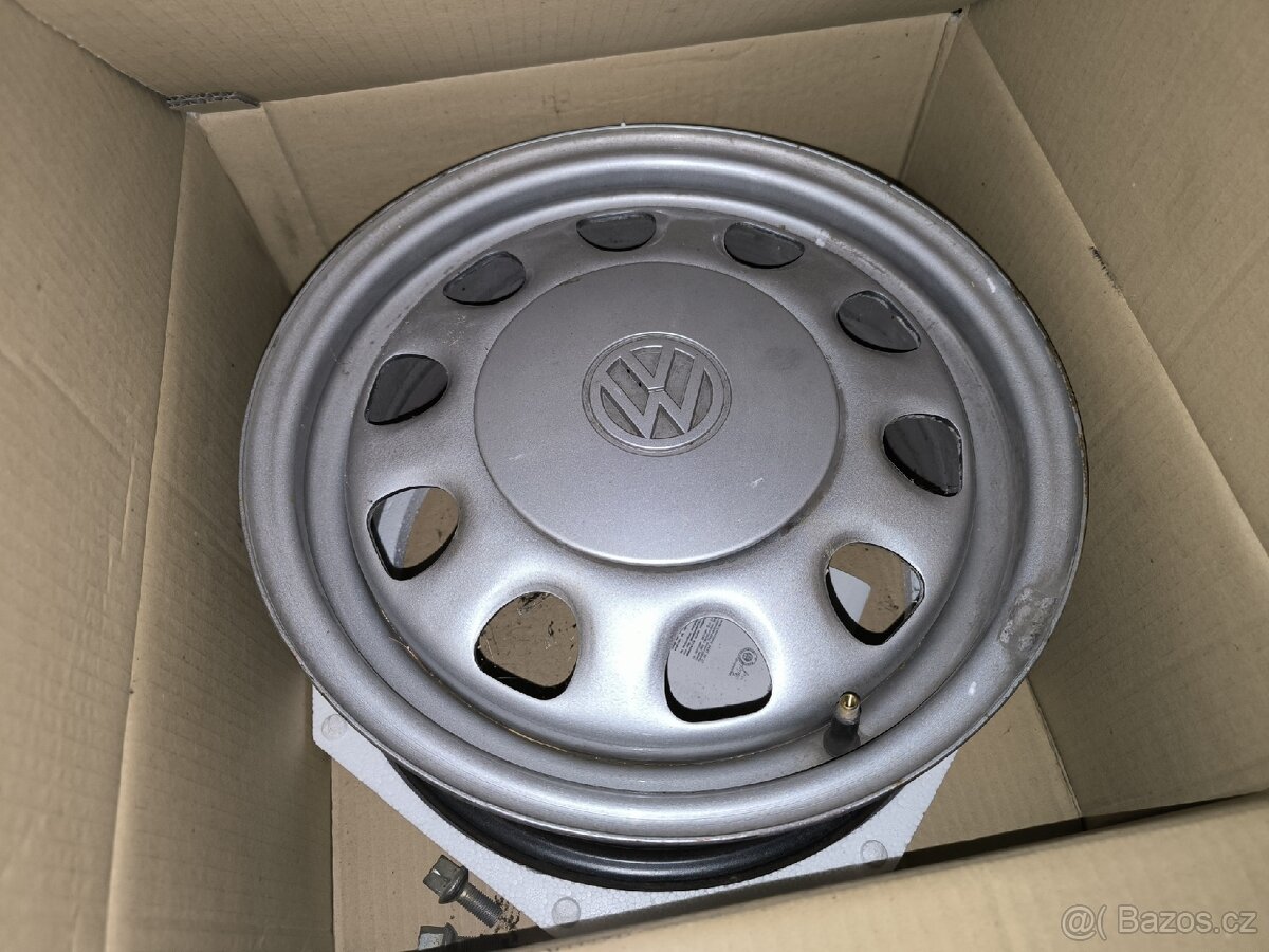 Originalní plechové disky Golf 3 (4x100,14"),4kusy